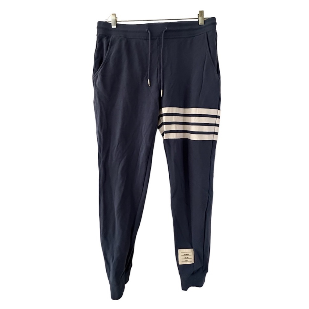 Thom Browne COTTON LOOPBACK KNIT ENGINEERED 4-BAR SWEATPANT XL